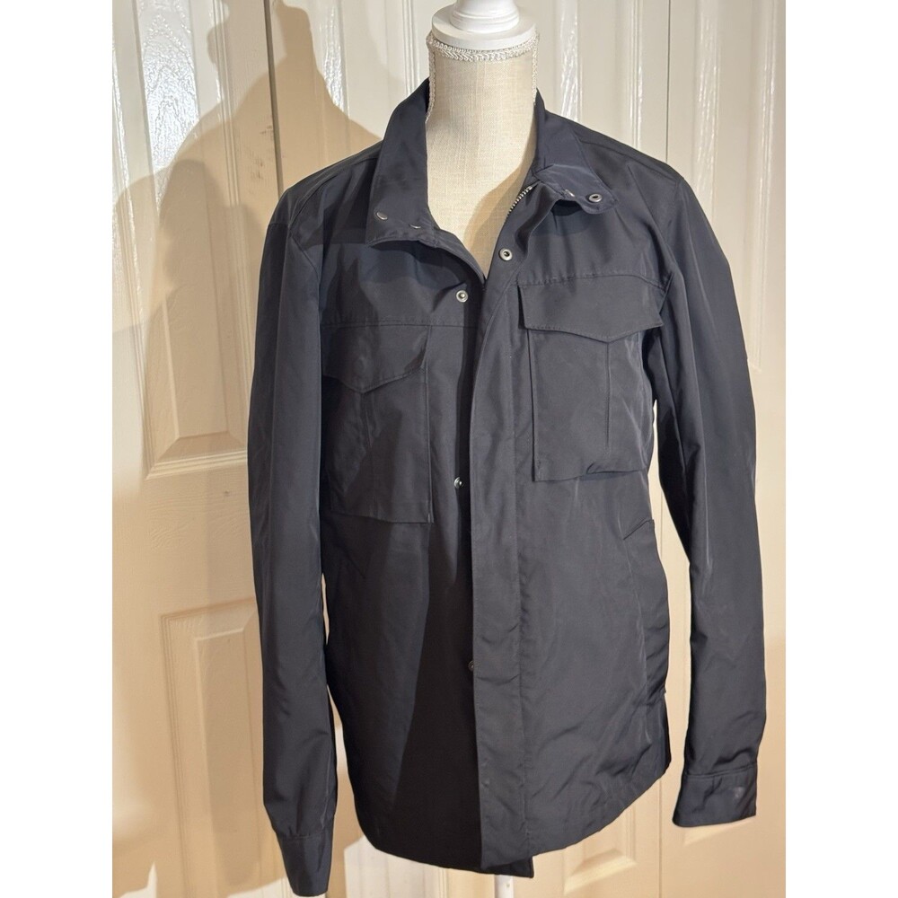 Theory 'Yost N Fuel' Canvas Jacket - Ink -Womens Medium Slim Utility